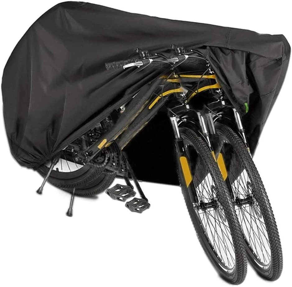 190t Bike Cover for 2 Bikes Waterproof Rain UV Protection