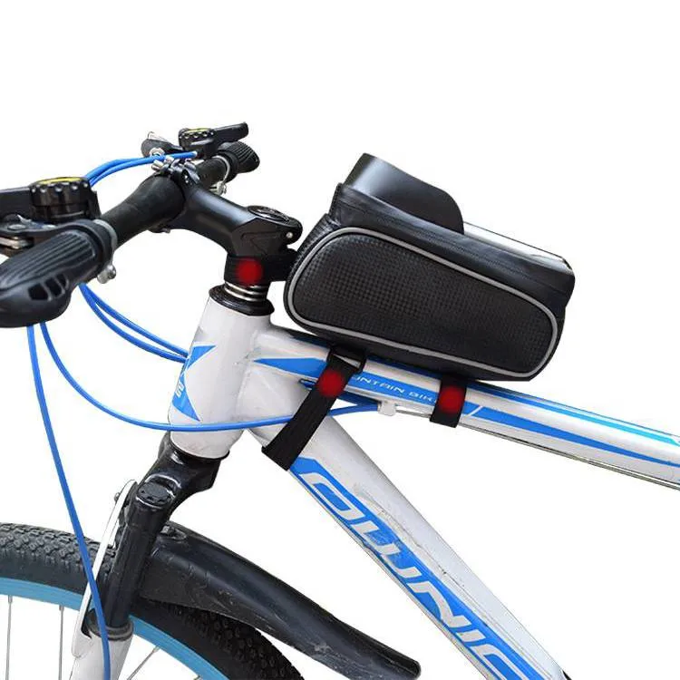 Good Working Waterproof Phone Mount Front Handlebar Frame for Bike Bicycle Side Bag