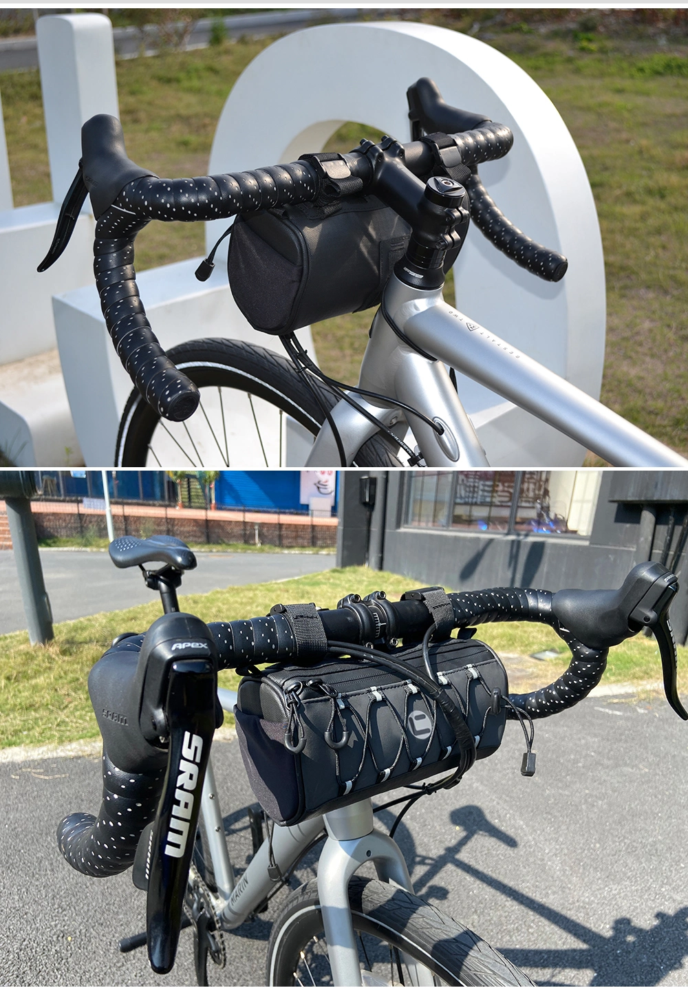 New Bicycle Bike Handlebar Bag Shoulder Crossbody Travel Bags