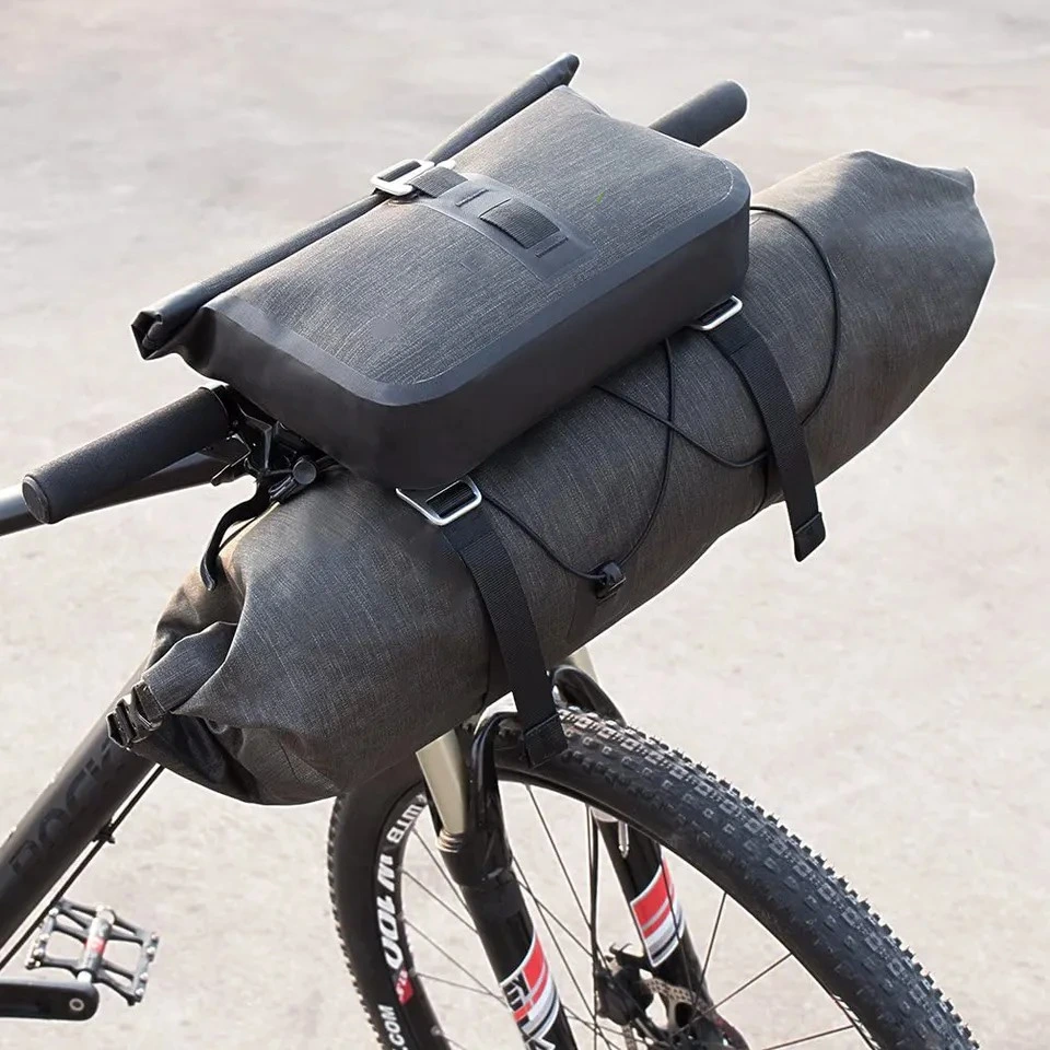 Waterproof Roll Top Cycling Bike Travel Bicycle Bag Handlebar