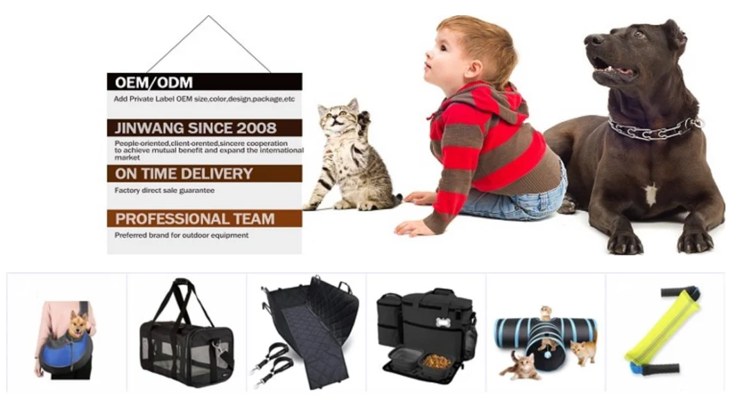 Custom Breathable Portable Airline Dog/Cat Travel Pet Carrier Bag