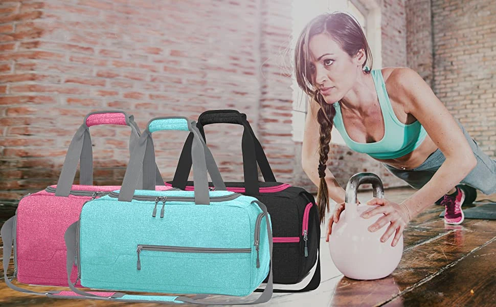 Large Capacity Waterproof Outdoor Duffle Women Mens Yoga Duffel Fitness Gym Sport Travel Bag