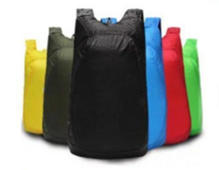 Folding Backpack Hiking Bag Outdoor Bike Waterproof Folding Gym Bag Travel Ai11747