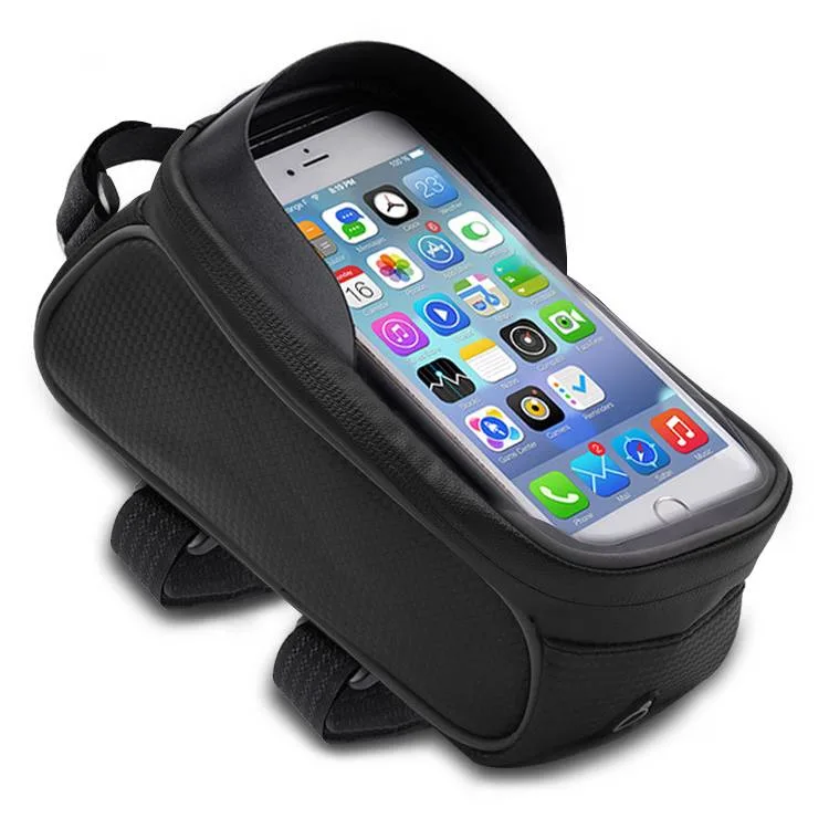Good Working Waterproof Phone Mount Front Handlebar Frame for Bike Bicycle Side Bag