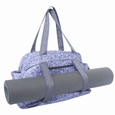 Large Capacity and Multi Purpose Yoga Mat Carry Tote Bag with Adjustable Shoulder Strap