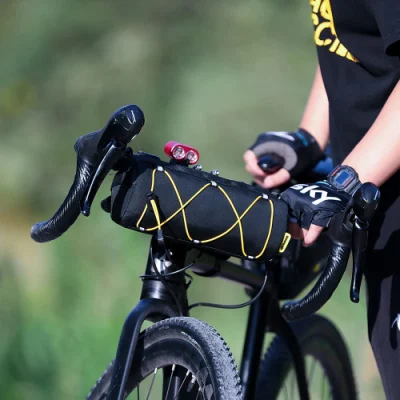 Custom Outdoor Waterproof Cycling Bicycle Front Frame Bike Handlebar Bag
