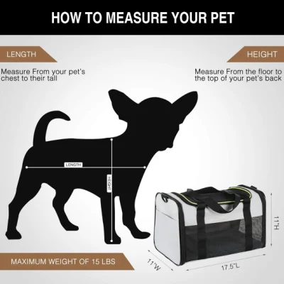 Pet Bag Pet Carrier Dog Cat Travel Carrier Bag Pet Tote Pack