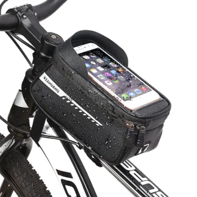 Bicycle Phone Bag Waterproof Mountain Road Bike Top Front Tube Frame Bag Cycling Touch Screen Bag